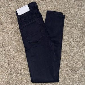 Black American Eagle Jeggings. Size 23/000S.